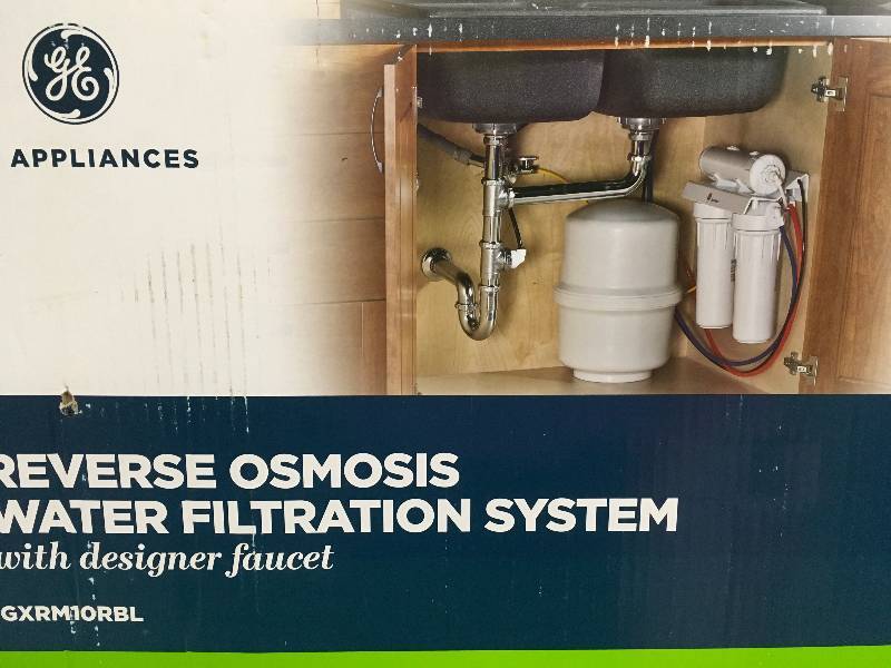 GE Under Sink Reverse Osmosis Water Filtration System