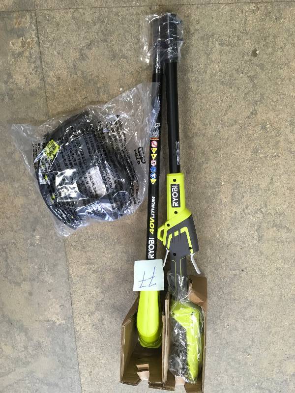 Ryobi 40-Volt Lithium-Ion Cordless String TrimmerEdger - Battery and Charger Not Included