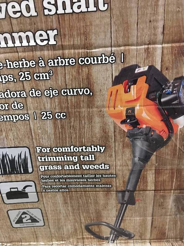 Remington 17 in. 25cc 2-Cycle Curved Shaft Attachment Capable Gas Trimmer