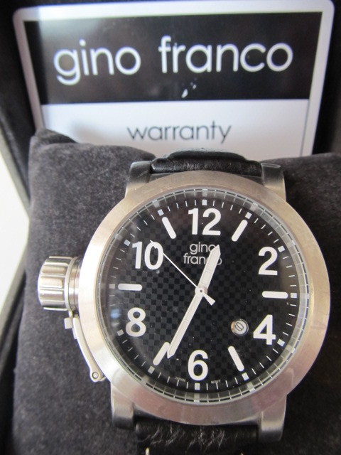 lot 102 image: Brand New GINO FRANCO Mens Watch