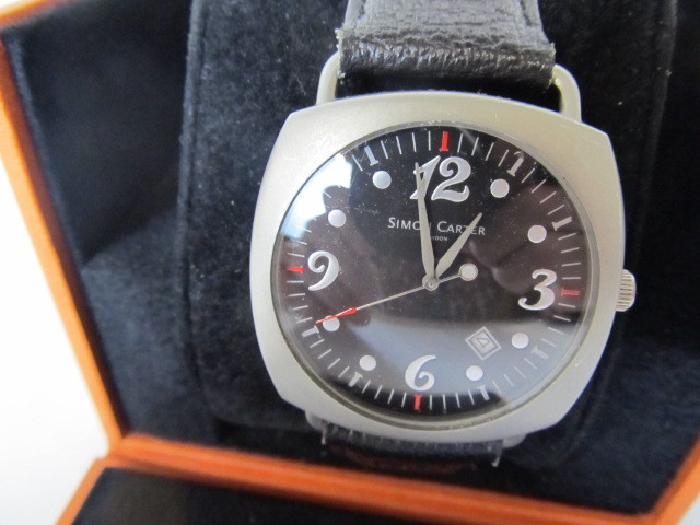 lot 106 image: Brand New SIMON CARTER Mens Watch