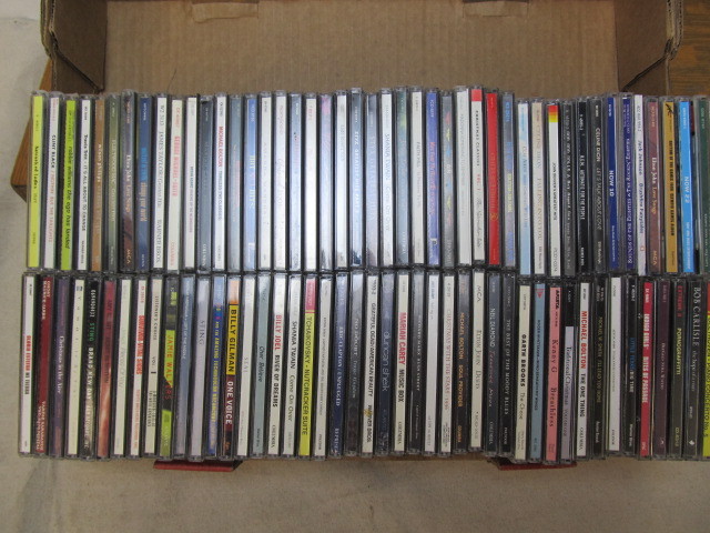 lot 99 image: Large Lot of Assorted CDs - Mixed Genres