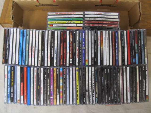 lot 100 image: Large Lot of Assorted CDs - Mixed Genres