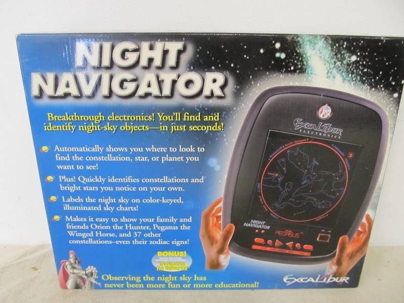 lot 66 image: New In Box Excalibur Night Navigator