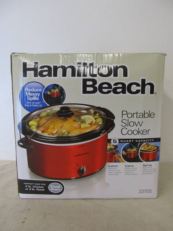 lot 57 image: NEW Hamilton Beach Crock Pot