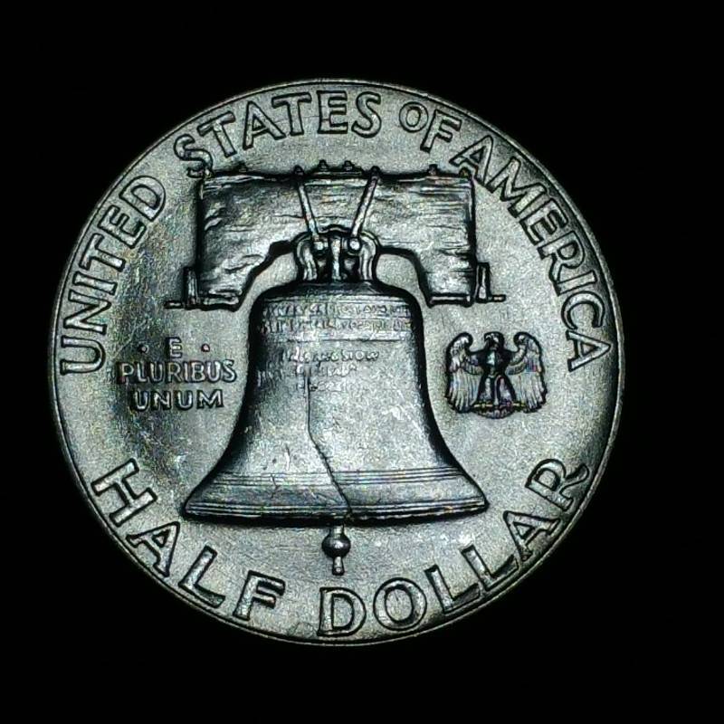lot 22 image: 1949 Franklin Silver Half Dollar - BUHighest Grade