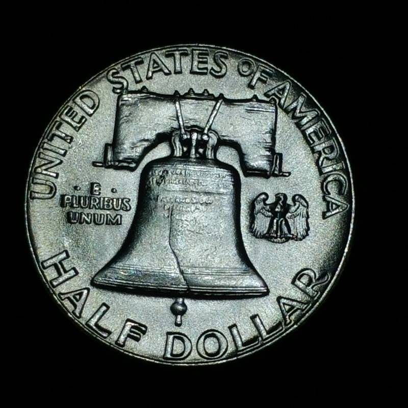 lot 25 image: 1950 Franklin Silver Half Dollar - BUHighest Grade