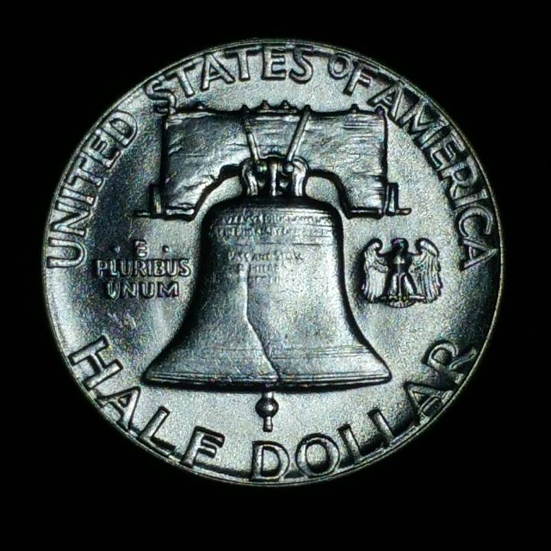 lot 27 image: 1951 Franklin Silver Half Dollar - BUHighest Grade