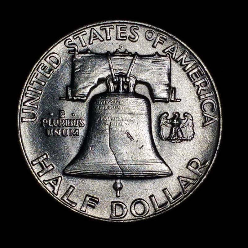 lot 31 image: 1952 D Franklin Silver Half Dollar - BUHighest Grade - Semi Key