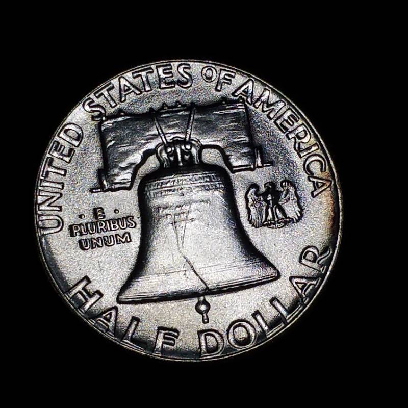 lot 51 image: 1962 Franklin Silver Half Dollar - BUHighest Grade - Semi Key