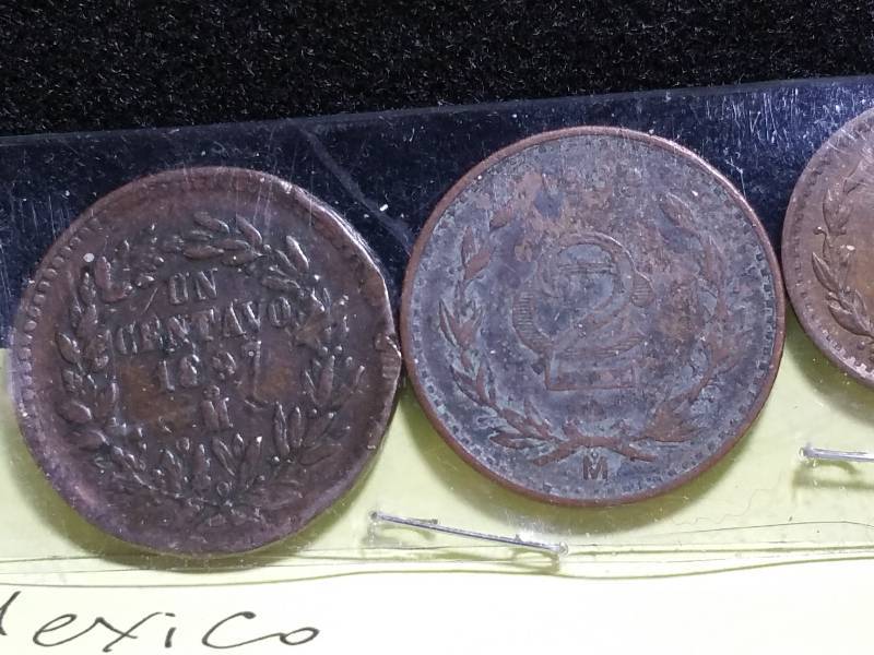 lot 62 image: Mexican Numismatic Coins, 1800s, Early 1900s, etc.