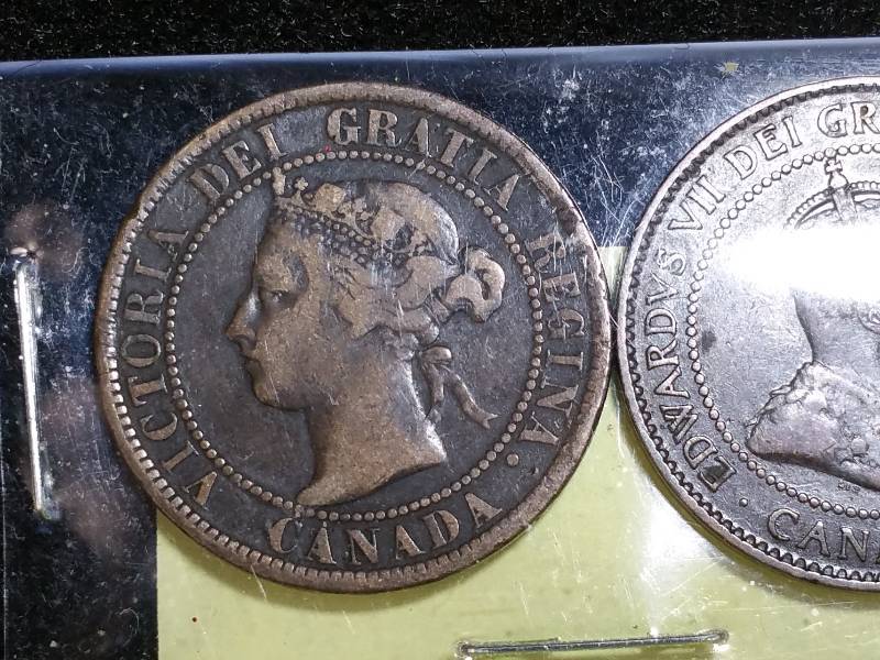 lot 68 image: Canadian Numismatic Coins, 1800s early 1900s