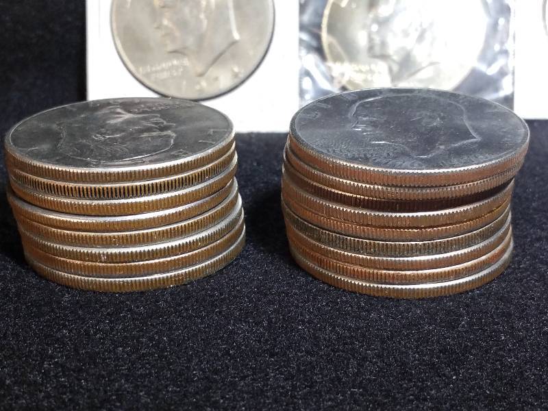 lot 92 image: (25) Eisenhower Dollars
