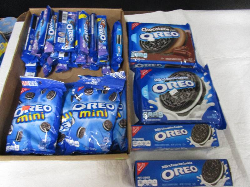 lot 54 image: large assortment of oreo products