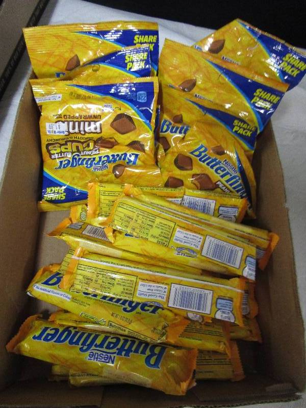 lot 127 image: Assortment of Butter Finger total ct of 24