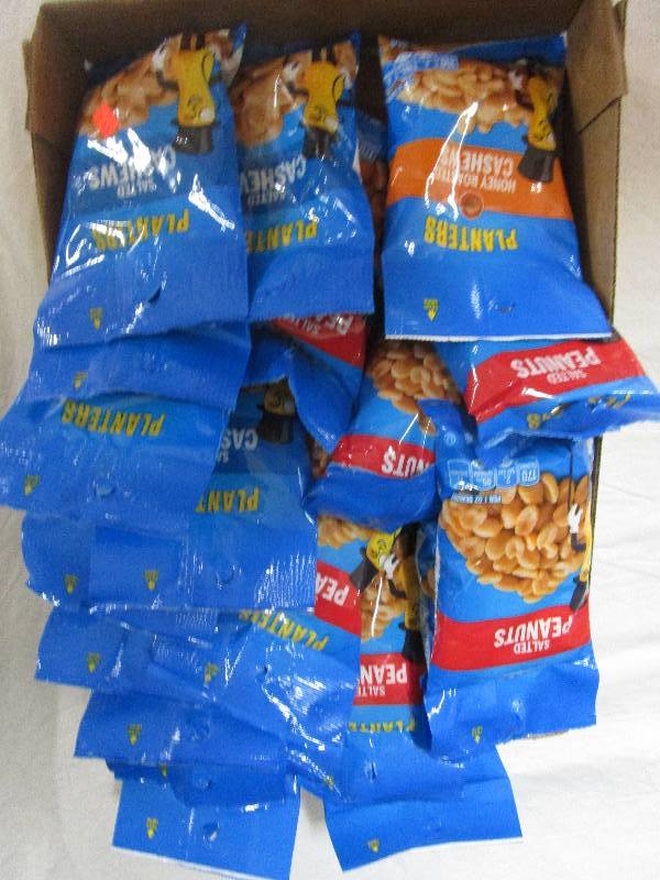 lot 146 image: 20 bags of Cashews and Peanuts