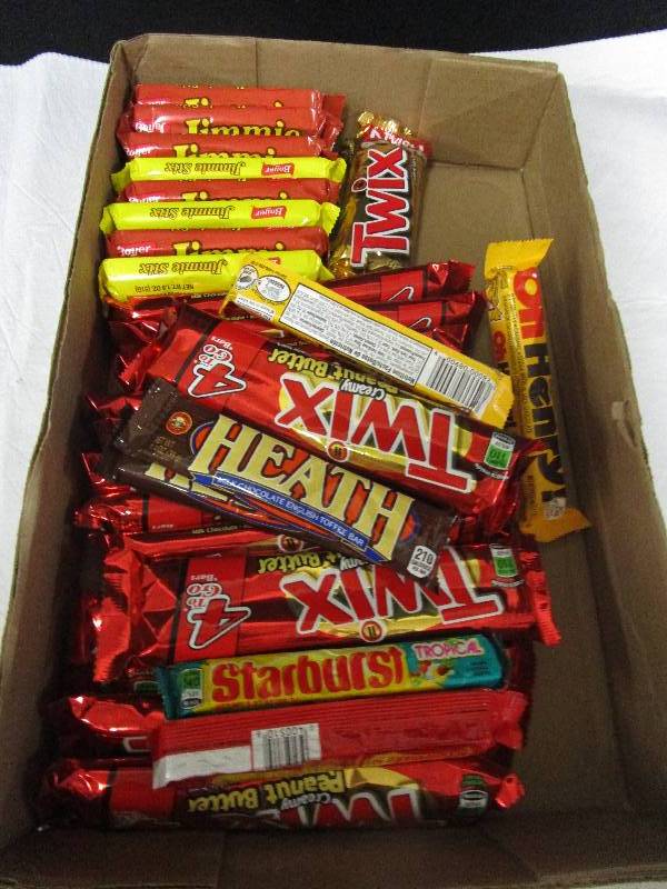 SHELF PULLED SNACKS AND CANDY | K-BID