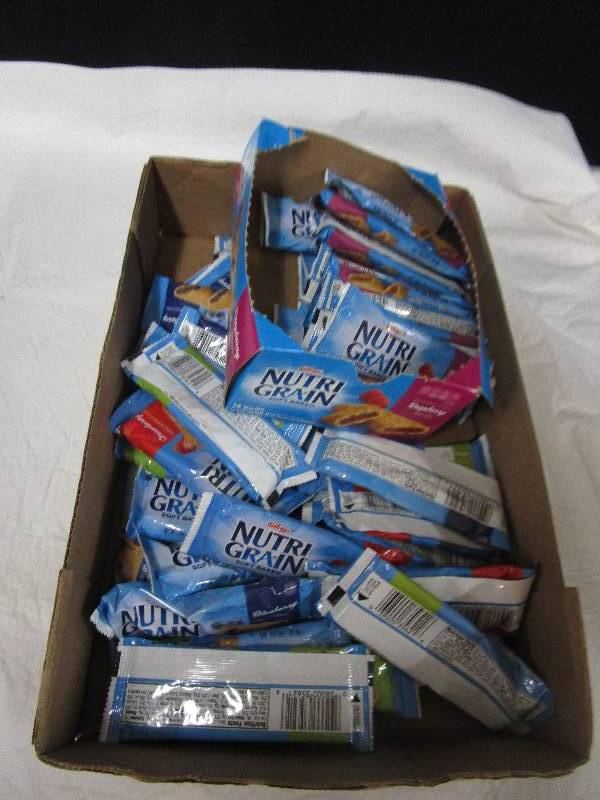 lot 193 image: 48 Nutri Grain bars
