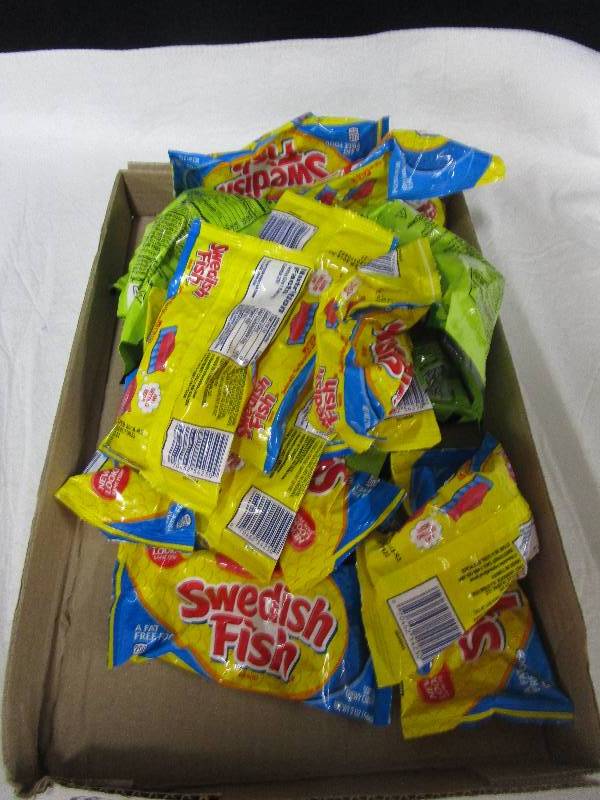 lot 194 image: 18 Swedish Fish and Mike & Ike