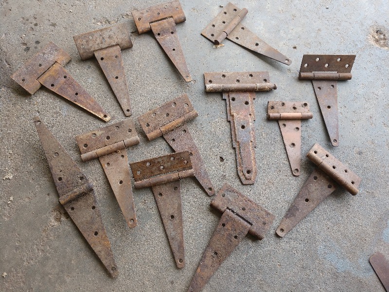 Heavy Duty Barn Door Hinges Maplewood Industrial Antiques And