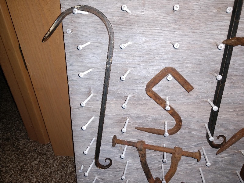 lot 76 image: Hand Forged Hooks and Ties