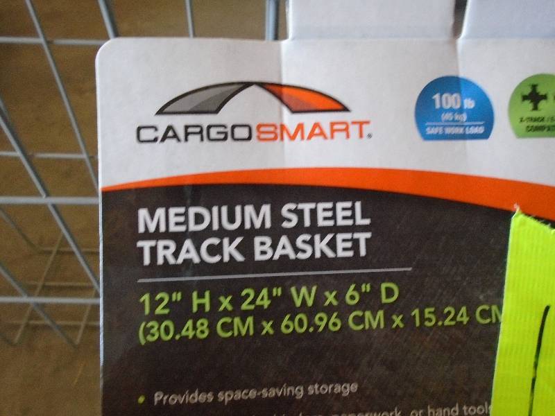 lot 16 image: Cargo Smart Meduim Steel Track Basket