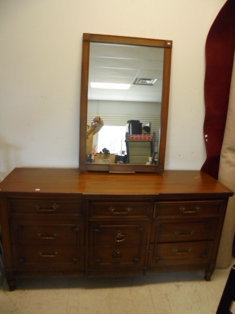 Dresser and Mirror