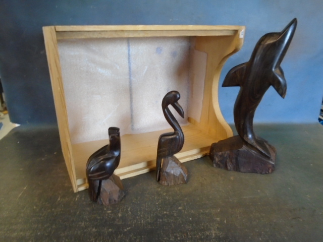 Wood Carvings and Box