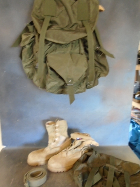 Military Bags and Boots