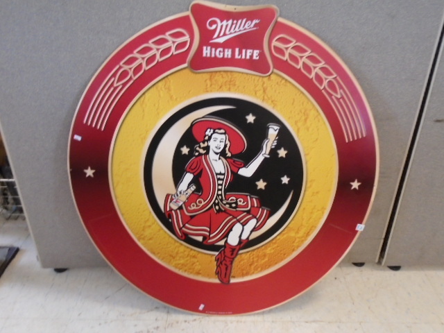 Miller High Life Sign