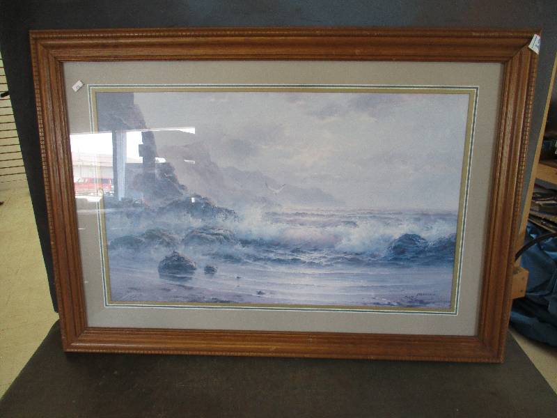 Framed and Matted Print