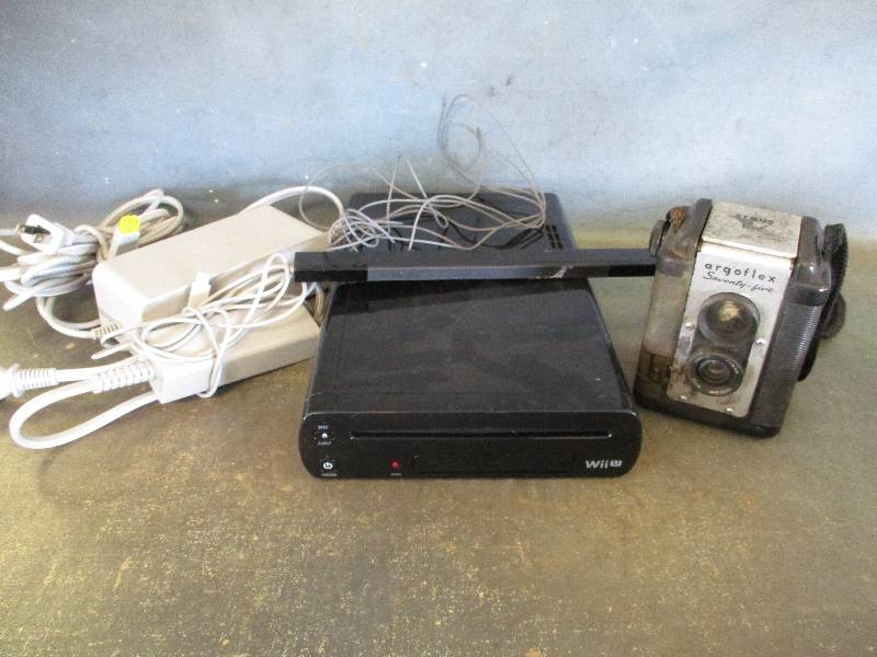 Wii Game Console and Vintage Camera