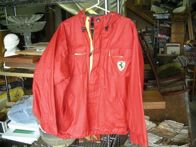lot 10 image: Ferrari Raincoat