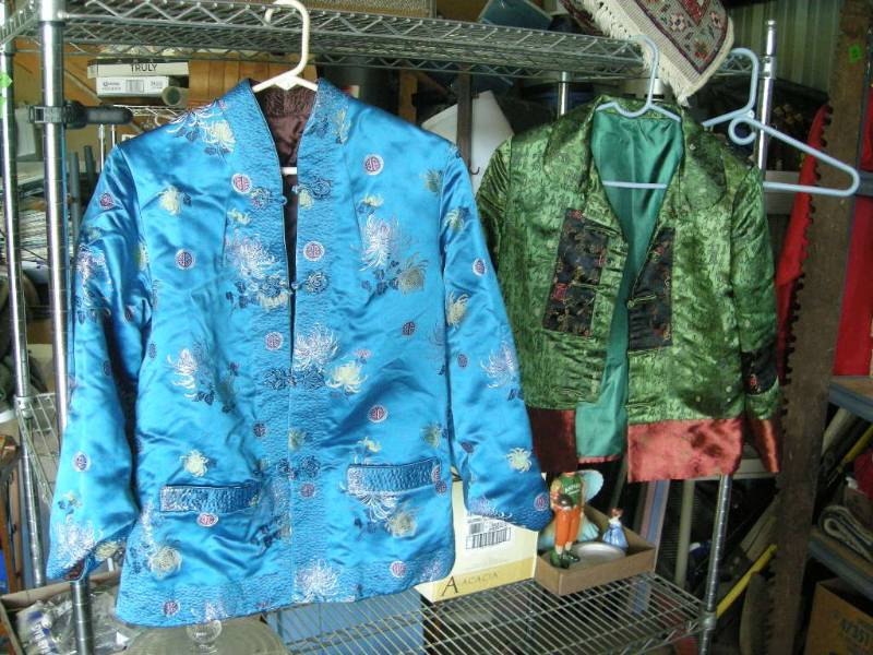lot 38 image: 2 Vintage Oriental Jackets