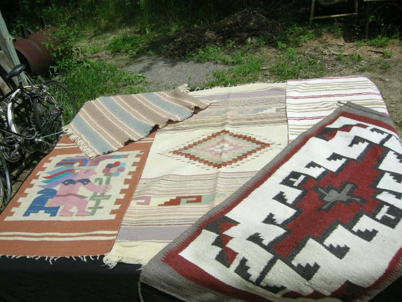 lot 44 image: Southwest Style Rugs