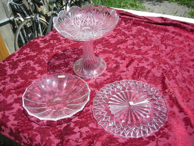 lot 85 image: Leaded GlassCrystal Pieces