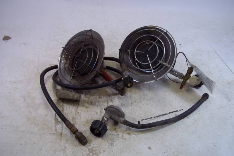 lot 14 image: Pair of Propane Heaters