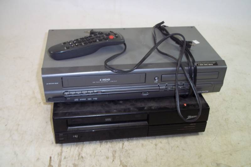 lot 53 image: Pair of VHS Player