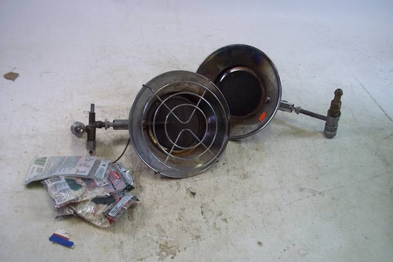 lot 102 image: Pair of Propane Heaters