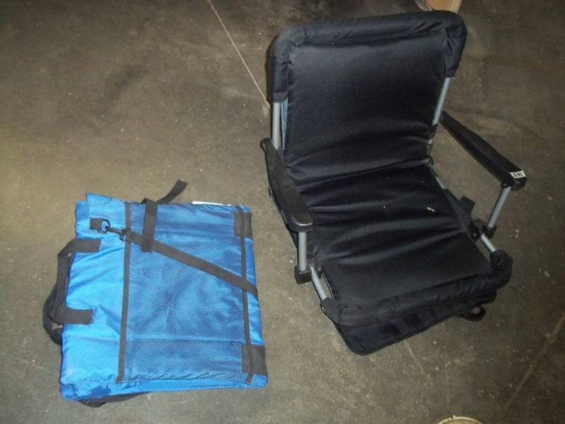 lot 107 image: Pair of Stadium Chairs