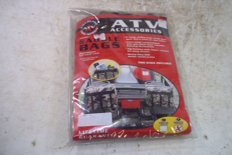 lot 162 image: ATV Saddle Bags