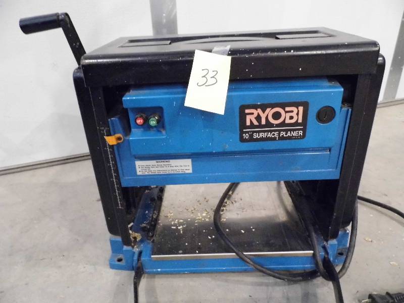 lot 33 image: Ryobi Surface Planer