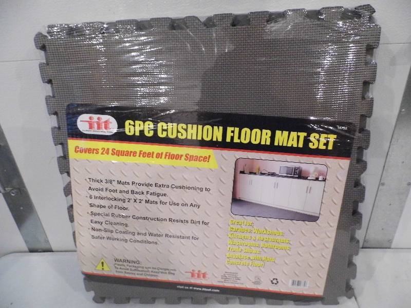 6 Piece Floor Mat Set