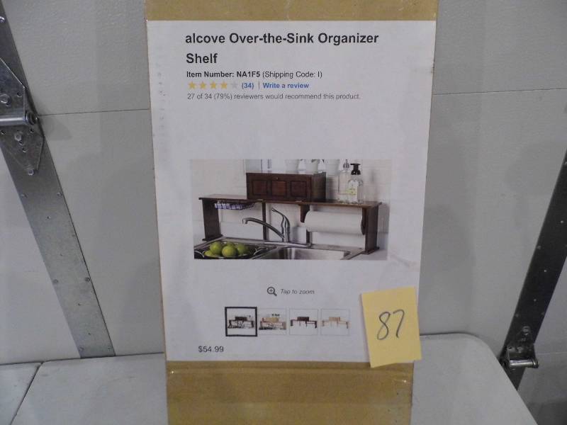 Alcove Over the Sink Organizer