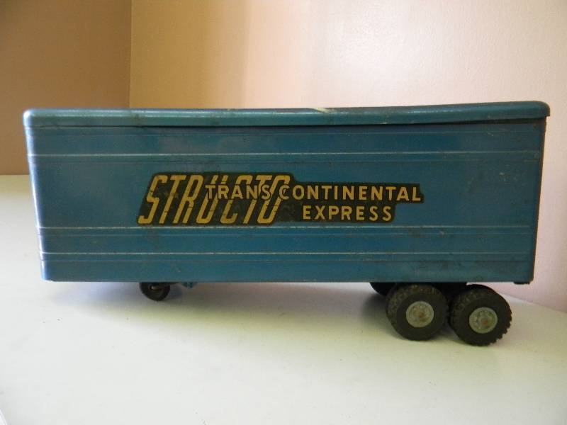 lot 23 image: VINTAGE STRUCTO TRANS CONTINENTAL EXPRESS TRAILER - SEE PICTURES