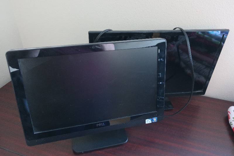 lot 109 image: TWO COMPUTER MONITORS