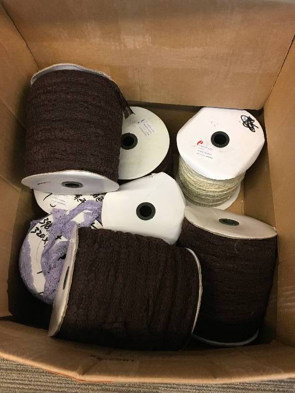 lot 61 image: LACE ELASTIC RIBBON