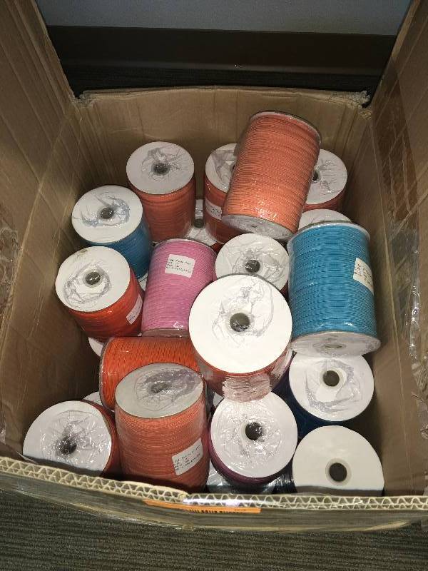 lot 63 image: SKINNY ELASTIC RIBBON