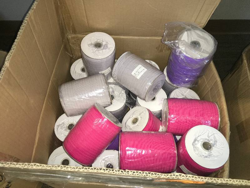 lot 66 image: SKINNY ELASTIC RIBBON