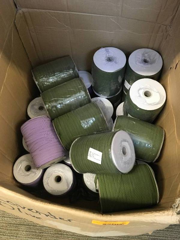 lot 65 image: SKINNY ELASTIC RIBBON